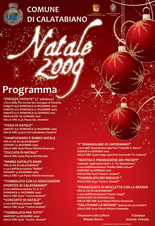 Programma Natale 2009